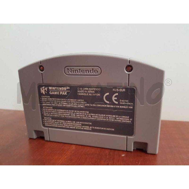 GIOCO NINTENDO 64 SUPERSTAR SOCCER | Mercatino dell'Usato L'aquila - loc. vetoio 5