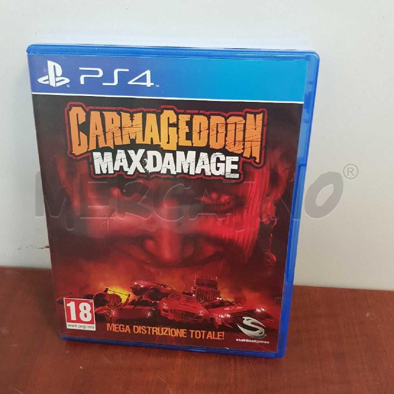 GIOCO PS4 CARMAGEDDON | Mercatino dell'Usato L'aquila - loc. vetoio 1