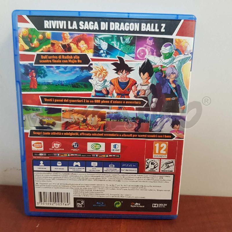 GIOCO PS4 DRAGONBALL Z | Mercatino dell'Usato L'aquila - loc. vetoio 2