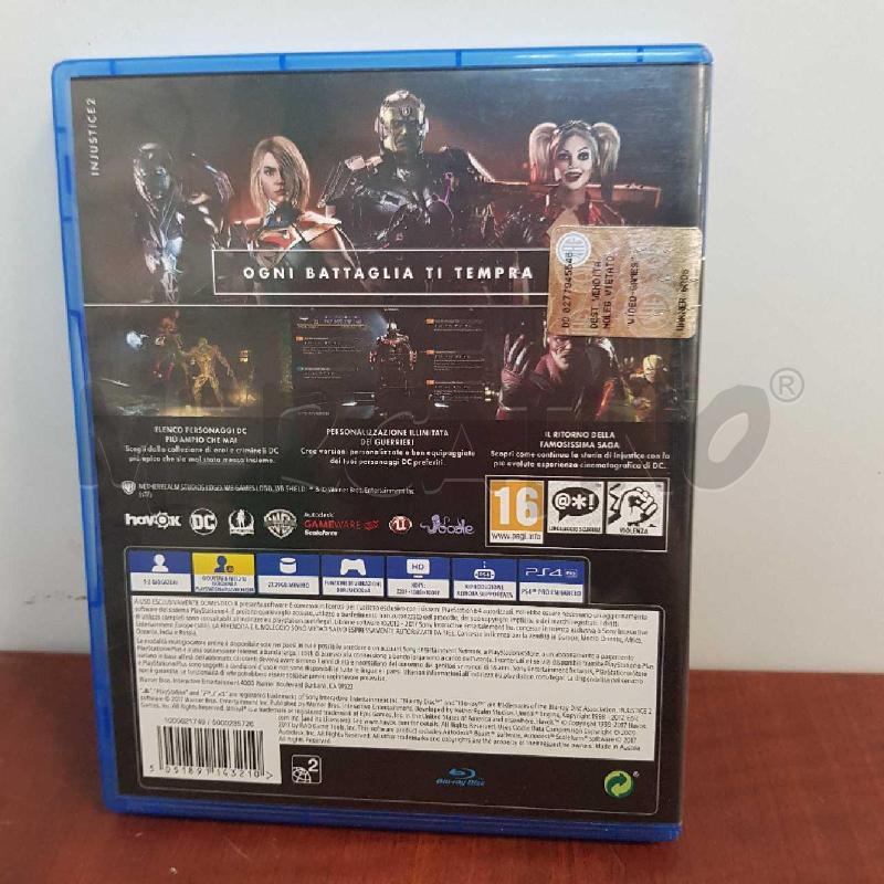 GIOCO PS4 INJUSTICE 2 | Mercatino dell'Usato L'aquila - loc. vetoio 2