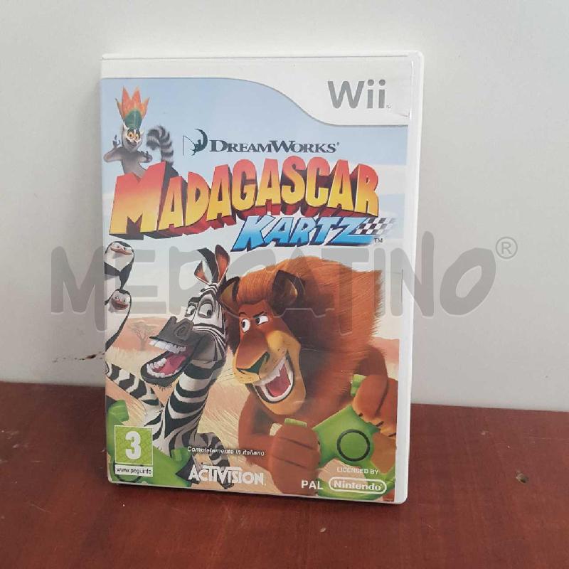 GIOCO WII MADAGASCAR KARTZ | Mercatino dell'Usato L'aquila - loc. vetoio 1
