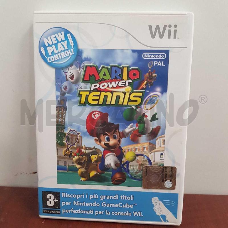 GIOCO WII MARIO POWER TENNIS | Mercatino dell'Usato L'aquila - loc. vetoio 1