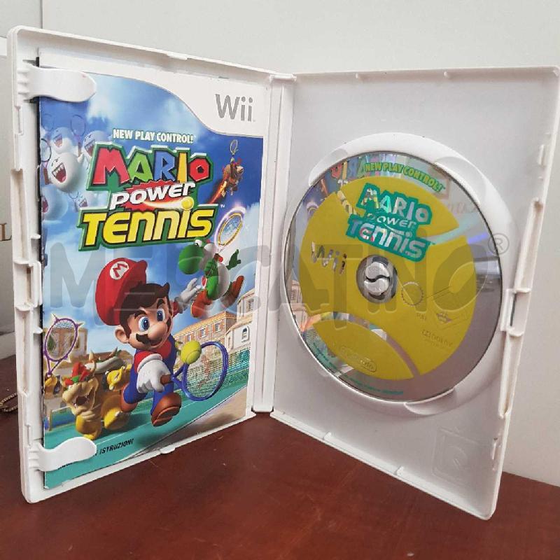 GIOCO WII MARIO POWER TENNIS | Mercatino dell'Usato L'aquila - loc. vetoio 3