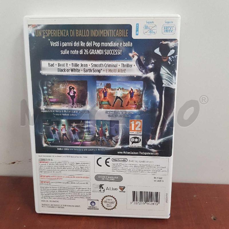 GIOCO WII MICHAEL JACKSON 2010 | Mercatino dell'Usato L'aquila - loc. vetoio 2