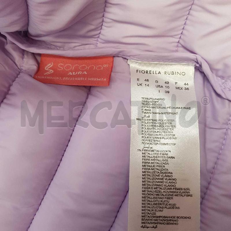 GIUBBINO DONNA F.RUBINO  LILLA  100 GR  | Mercatino dell'Usato L'aquila - loc. vetoio 3