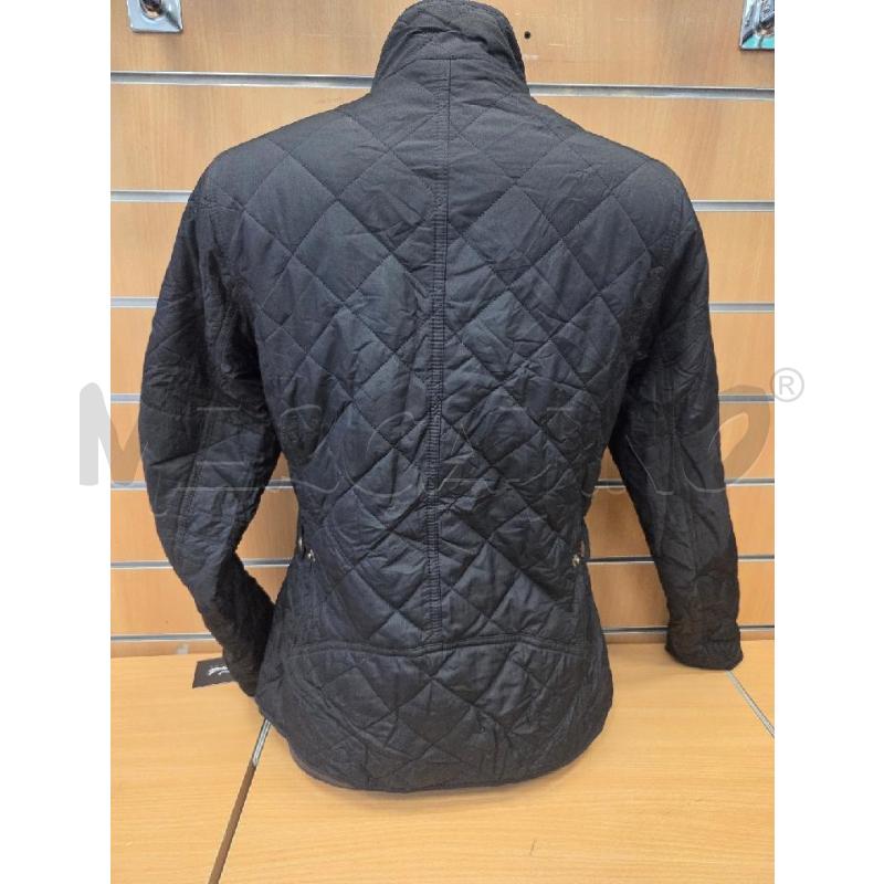 GIUBBINO DONNA  BARBOUR NERO TRAP PRIMAVERILE   | Mercatino dell'Usato L'aquila - loc. vetoio 3
