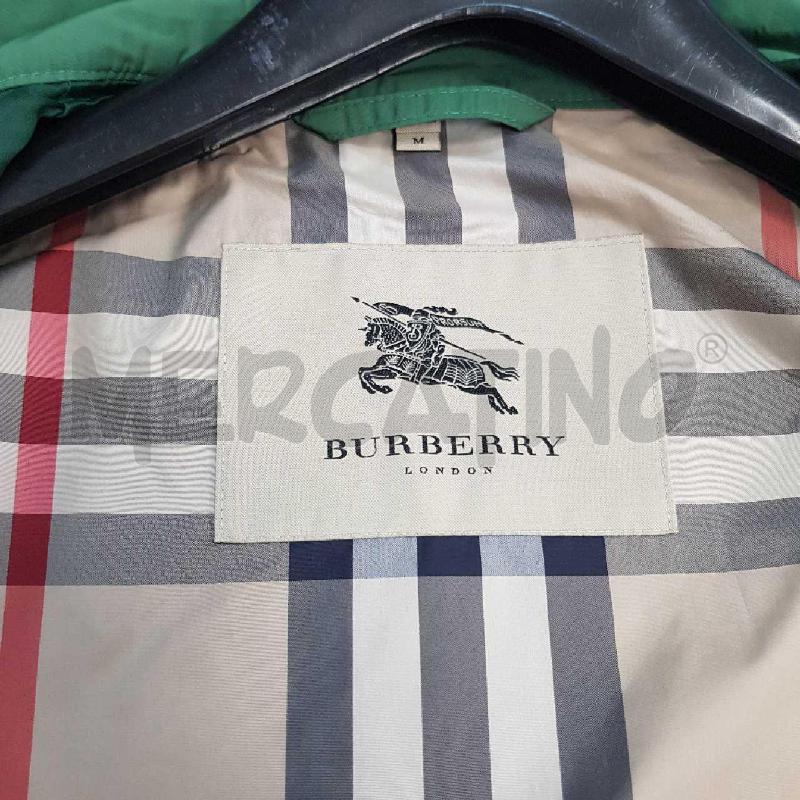 GIUBBINO UOMO BURBERRY VERDE  LEGGERO   | Mercatino dell'Usato L'aquila - loc. vetoio 4