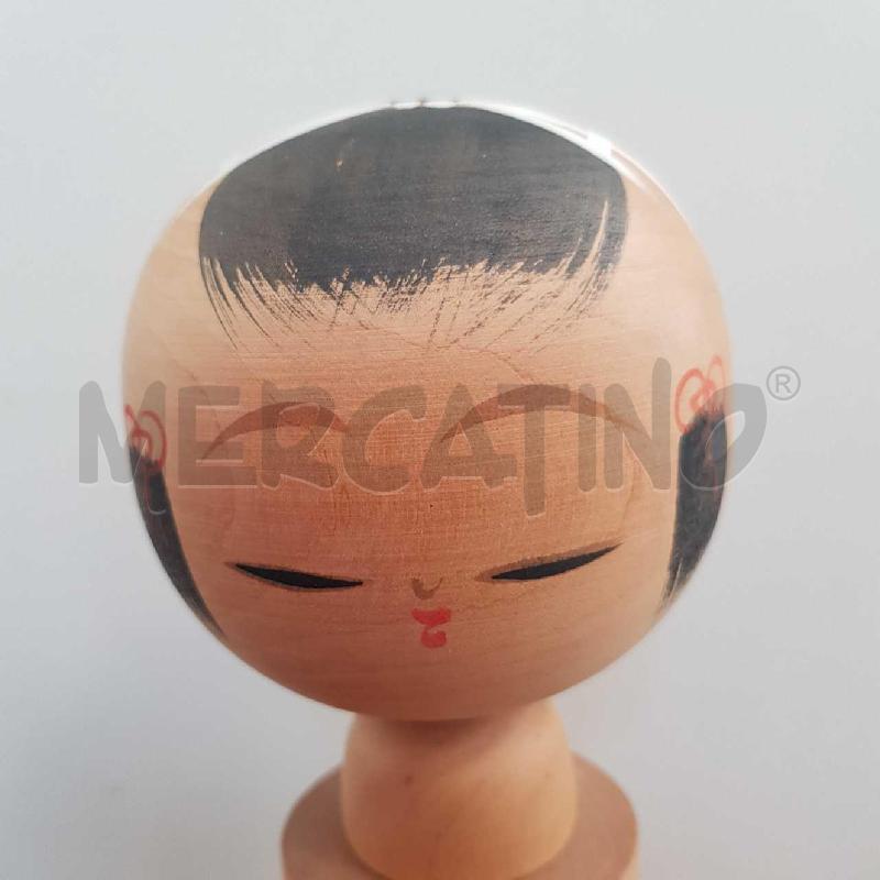 KOKESHI VINTAGE DEC.BIA/NERO/CELESTE | Mercatino dell'Usato L'aquila - loc. vetoio 3