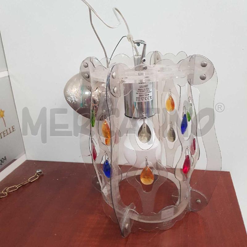 LAMPADARIO SLAMP GOCCE COLORATE | Mercatino dell'Usato L'aquila - loc. vetoio 1