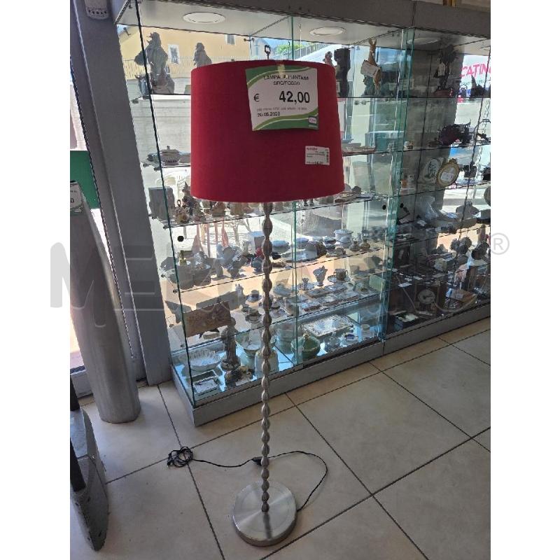 LAMPADA PIANTANA SRG/ROSSO | Mercatino dell'Usato L'aquila - loc. vetoio 1