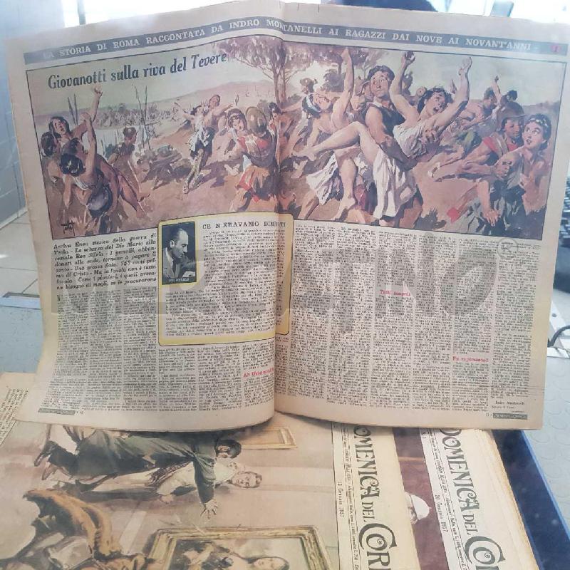 LA DOMENICA DEL CORRIERE ANNO 1957 | Mercatino dell'Usato L'aquila - loc. vetoio 4
