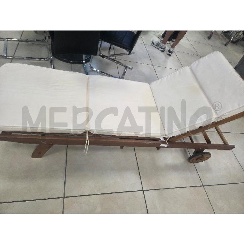 LETTINO MARE/PISCINA LEGNO | Mercatino dell'Usato L'aquila - loc. vetoio 1