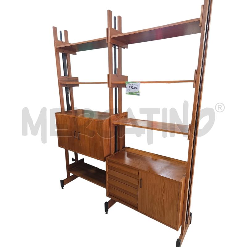 LIBRERIA VINTAGE TEAK | Mercatino dell'Usato L'aquila - loc. vetoio 1