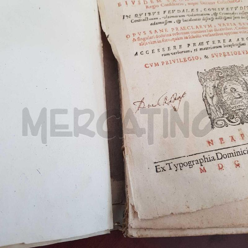 LIBRO AUREAE DECISIONES 1621 | Mercatino dell'Usato L'aquila - loc. vetoio 4