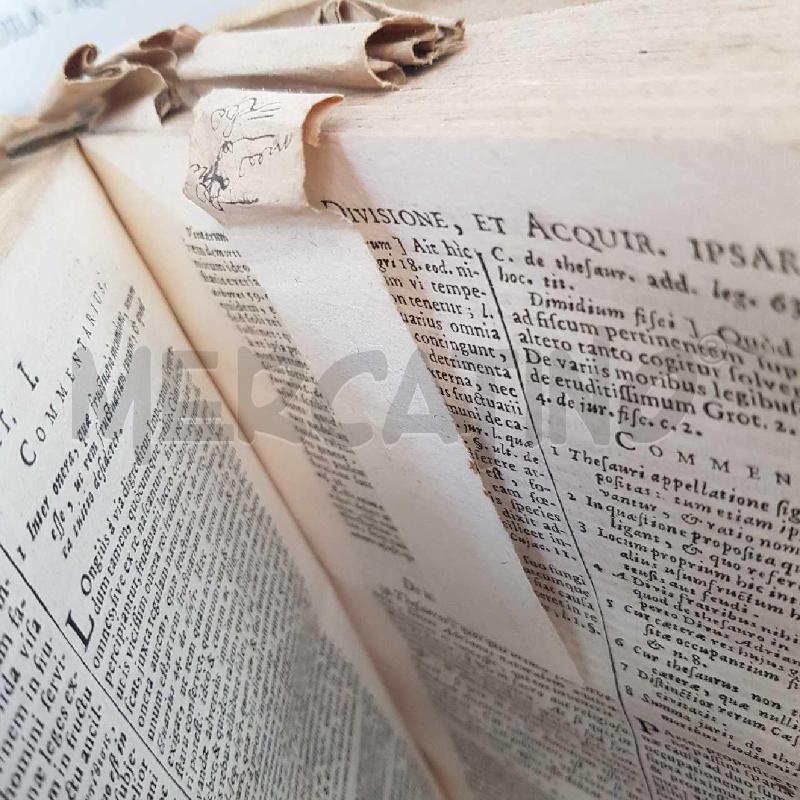 LIBRO IN QUATOUR LIBROS ISTITUYIONUM 1730 | Mercatino dell'Usato L'aquila - loc. vetoio 3