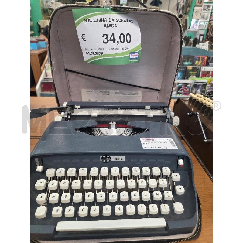 MACCHINA DA SCRIVERE AMICA | Mercatino dell'Usato L'aquila - loc. vetoio 1