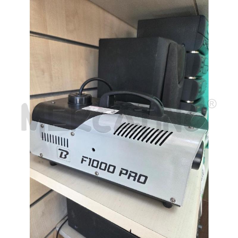MACCHINA PER IL FUMO F1000 PRO | Mercatino dell'Usato L'aquila - loc. vetoio 2
