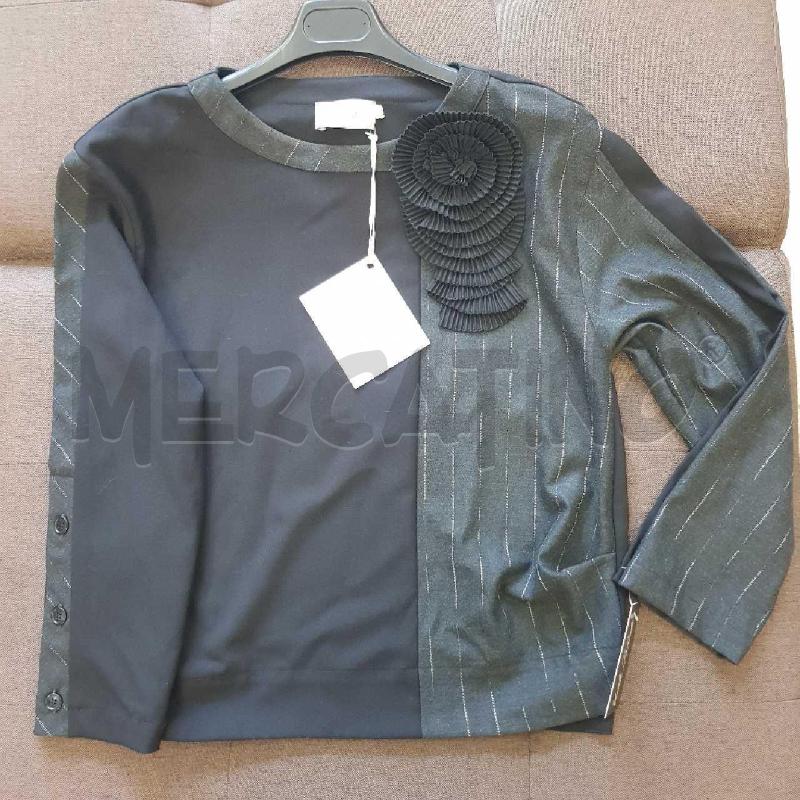 MAGLIA DONNA GESSATO GRIGIO  | Mercatino dell'Usato L'aquila - loc. vetoio 2