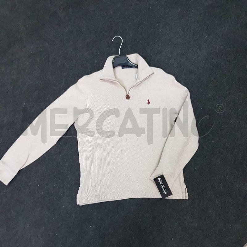MAGLIA POLO PANNA RALPH LAUREN LOGO BORDEAUX  | Mercatino dell'Usato L'aquila - loc. vetoio 1