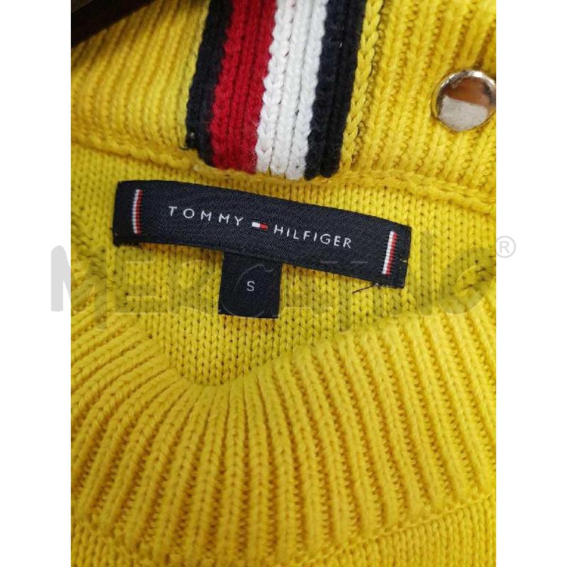 MAGLIA UOMO HILFIGHER IN COTONE GIALLO  | Mercatino dell'Usato L'aquila - loc. vetoio 2