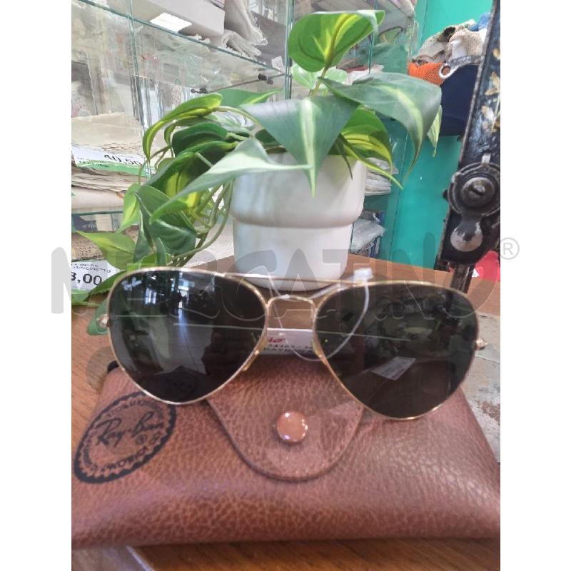 OCCHIALI RAYBAN AVIETOR  | Mercatino dell'Usato L'aquila - loc. vetoio 1