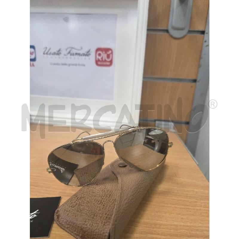 OCCHIALI RAY BAN LENTE SPECCHIO VINTAGE | Mercatino dell'Usato L'aquila - loc. vetoio 1