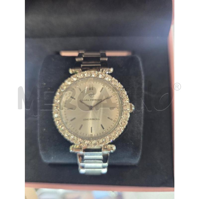OROLOGIO DA POLSO CHIARA FERRAGNI ACCIAIO E STRASS  | Mercatino dell'Usato L'aquila - loc. vetoio 3