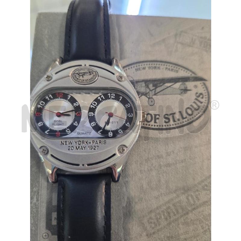 OROLOGIO DA POLSO NEW YORK PARIS  DUAL TIME   | Mercatino dell'Usato L'aquila - loc. vetoio 3