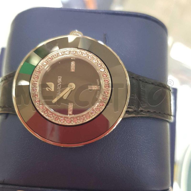 OROLOGIO DA POLSO SWAROWSKI NERO  | Mercatino dell'Usato L'aquila - loc. vetoio 4