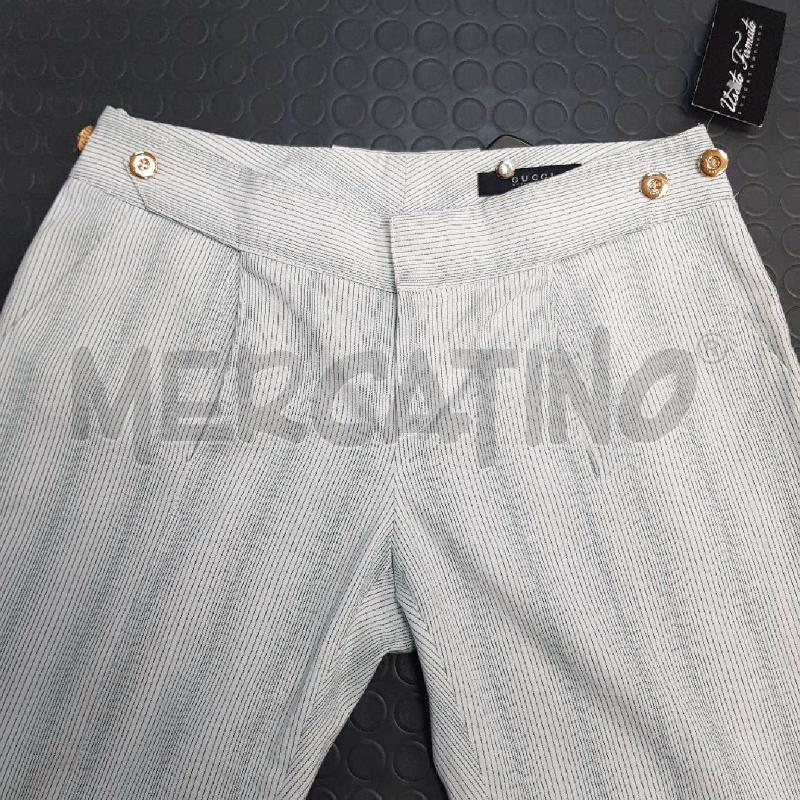 PANTALONE DONNA GUCCI RIGHINE VERDI   | Mercatino dell'Usato L'aquila - loc. vetoio 2