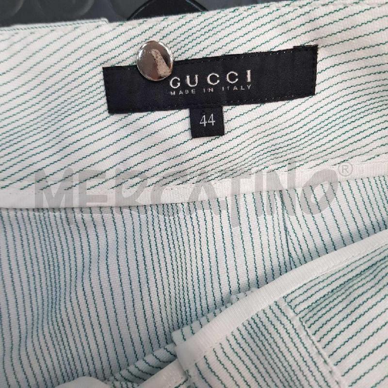 PANTALONE DONNA GUCCI RIGHINE VERDI   | Mercatino dell'Usato L'aquila - loc. vetoio 3