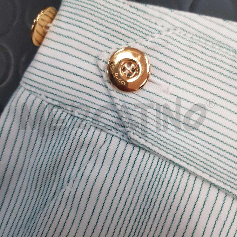 PANTALONE DONNA GUCCI RIGHINE VERDI   | Mercatino dell'Usato L'aquila - loc. vetoio 4