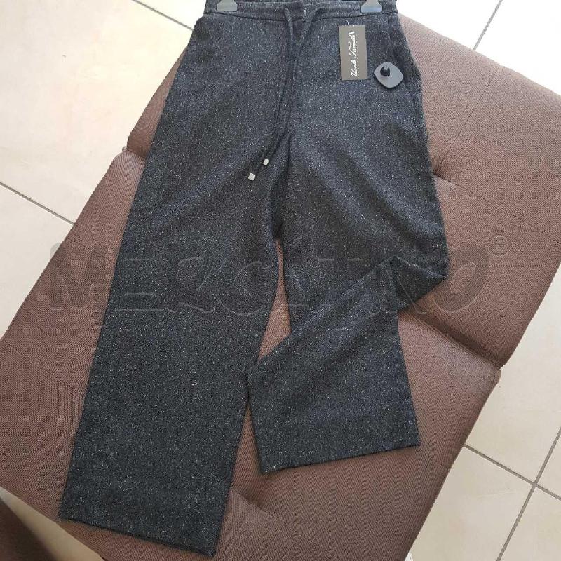 PANTALONE DONNA MAX E MARA GRIGIO LANA LACCETO | Mercatino dell'Usato L'aquila - loc. vetoio 1