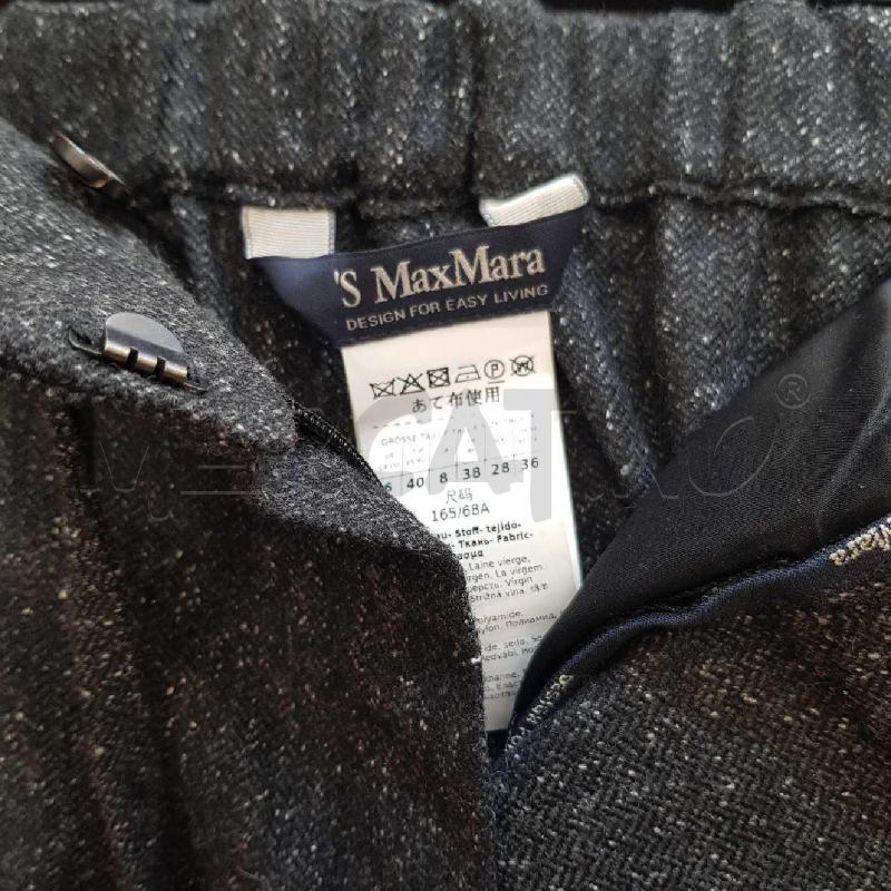 PANTALONE DONNA MAX E MARA GRIGIO LANA LACCETO | Mercatino dell'Usato L'aquila - loc. vetoio 2