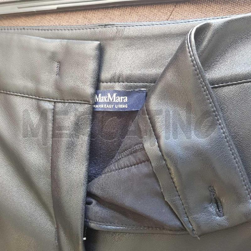 PANTALONE DONNA NERO MAX MARA TASCHE | Mercatino dell'Usato L'aquila - loc. vetoio 2