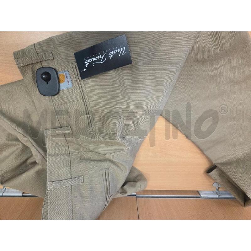 PANTALONE UOMO CARHARTT BEIGE   | Mercatino dell'Usato L'aquila - loc. vetoio 1