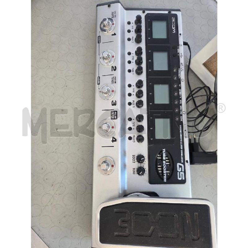 PEDALIERA CHITARRA ZOOM G5 | Mercatino dell'Usato L'aquila - loc. vetoio 1