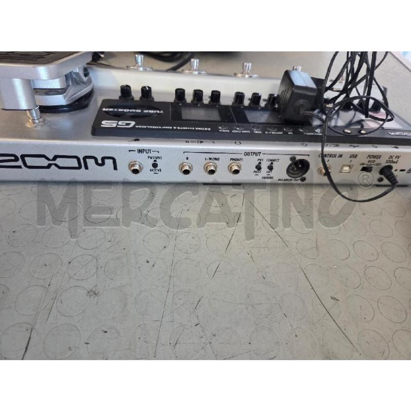 PEDALIERA CHITARRA ZOOM G5 | Mercatino dell'Usato L'aquila - loc. vetoio 2