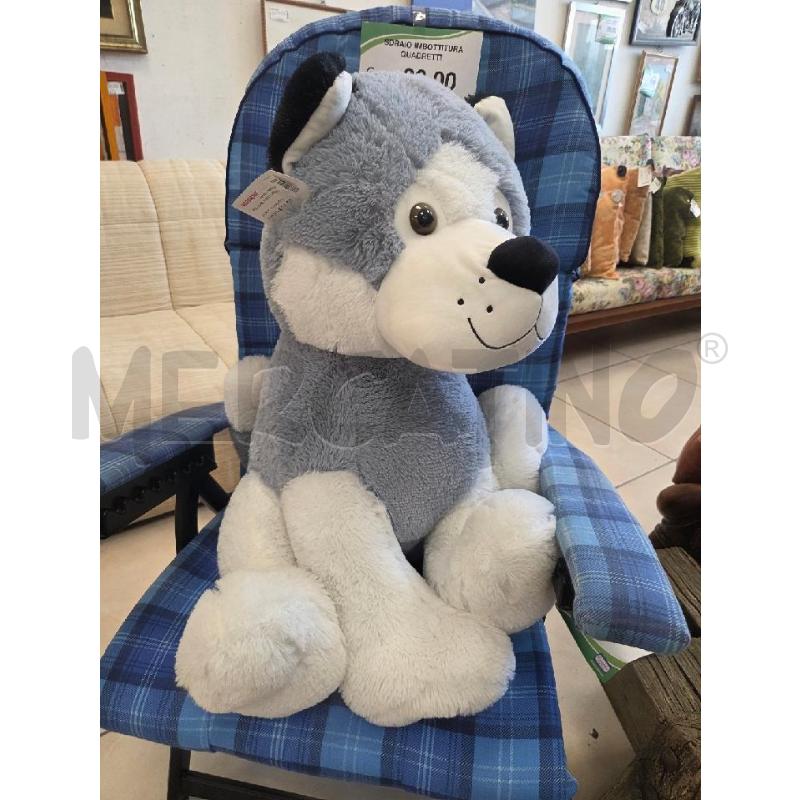 PELUCHE HUNZI GRIGIO  | Mercatino dell'Usato L'aquila - loc. vetoio 1