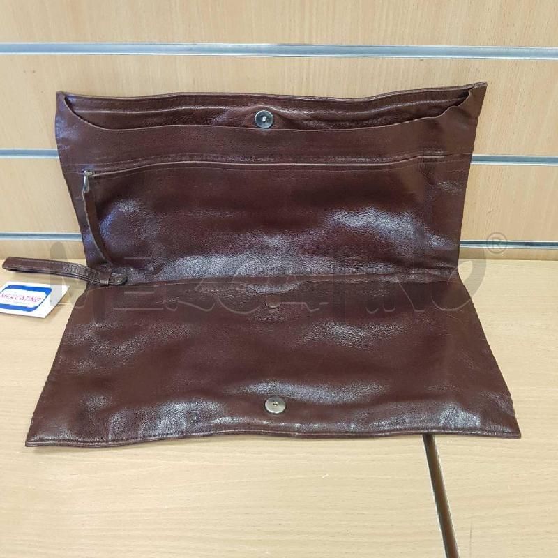 POCHETTE MARRONE VINTAGE IL BAGATTO  | Mercatino dell'Usato L'aquila - loc. vetoio 2