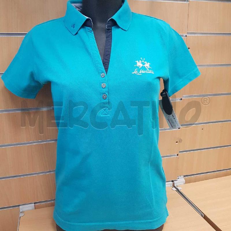 POLO DONNA TURCHESE  LA  MARTINA   | Mercatino dell'Usato L'aquila - loc. vetoio 1