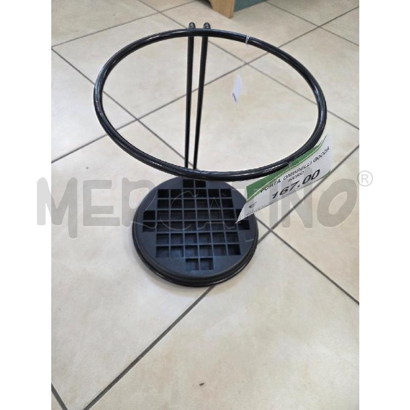PORTA OMBRELLI GOCCIA NERO  | Mercatino dell'Usato L'aquila - loc. vetoio 1