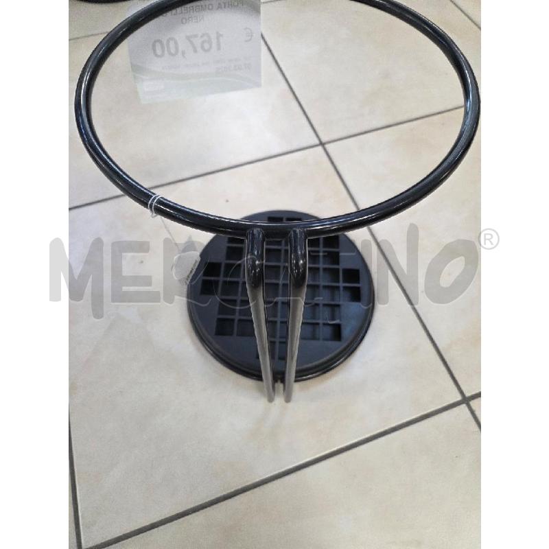 PORTA OMBRELLI GOCCIA NERO  | Mercatino dell'Usato L'aquila - loc. vetoio 3