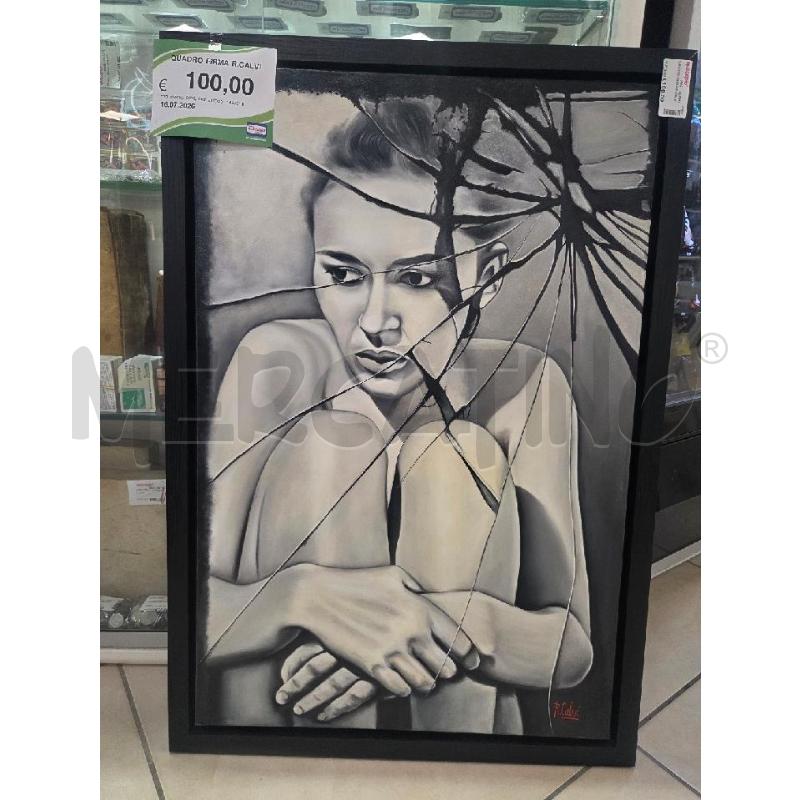 QUADRO FIRMA R.CALVI | Mercatino dell'Usato L'aquila - loc. vetoio 1