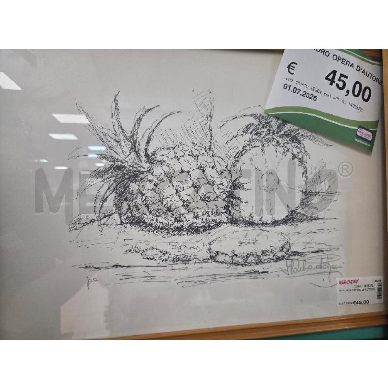 QUADRO OPERA D'AUTORE  | Mercatino dell'Usato L'aquila - loc. vetoio 1
