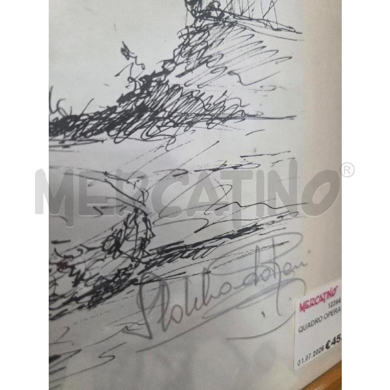 QUADRO OPERA D'AUTORE  | Mercatino dell'Usato L'aquila - loc. vetoio 2