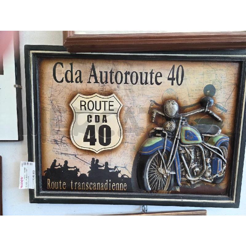 QUADRO PUBBLICITARIO ROUTE CDA 40 | Mercatino dell'Usato L'aquila - loc. vetoio 1
