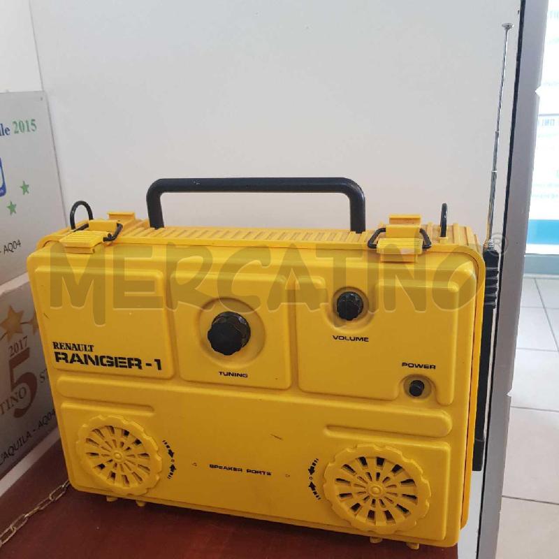 RADIO GIALLA RENAULT RANGER-1 | Mercatino dell'Usato L'aquila - loc. vetoio 1
