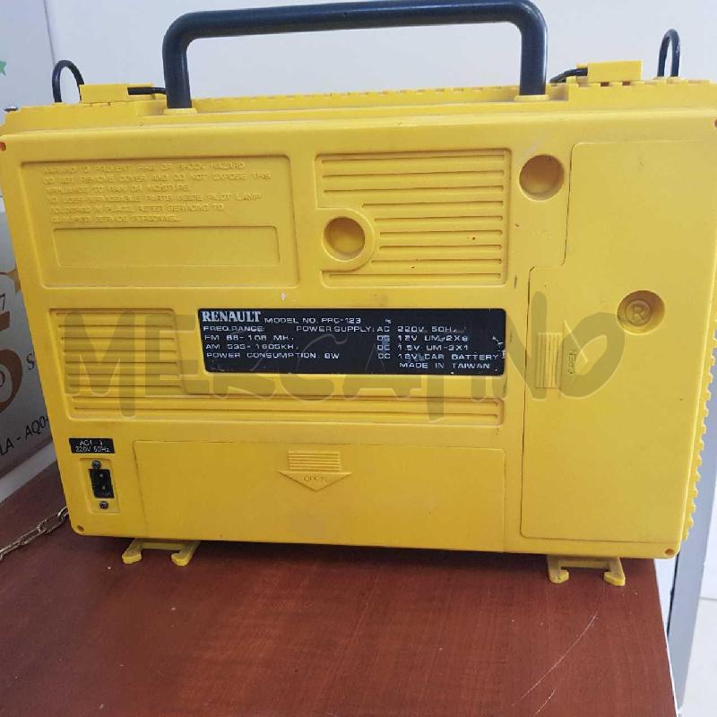 RADIO GIALLA RENAULT RANGER-1 | Mercatino dell'Usato L'aquila - loc. vetoio 2
