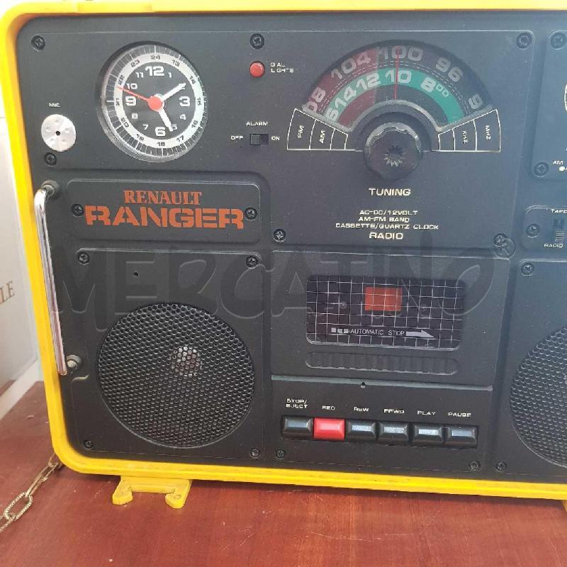 RADIO GIALLA RENAULT RANGER-1 | Mercatino dell'Usato L'aquila - loc. vetoio 5